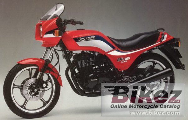 Big Yaro gpz 305 belt drive picture and wallpaper from Bikez.com
